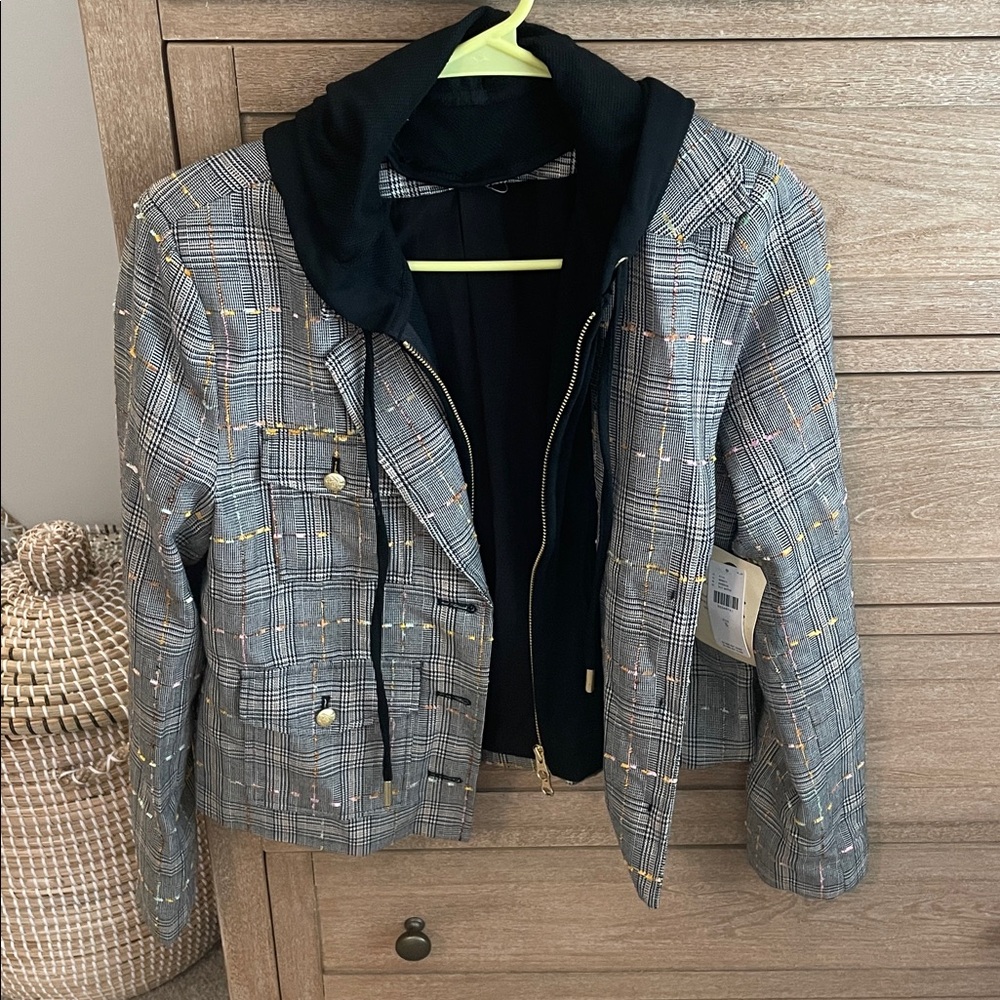 Anthropologie plaid jacket